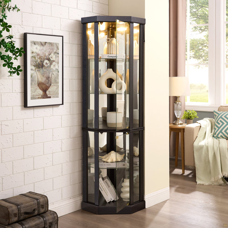 Vitrine de coin lumineuse