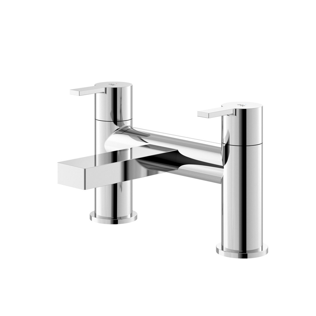 Willow Deck Mounted Bath Shower Mixer