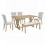 Ensemble de table de salle à manger 6 pièces-938520562