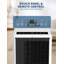 Climatiseur portatif 8 000 BTU pour 350 pieds carrés Pi., Avec ensemble de fenêtre, télécommande, fonctionnement silencieux, minuterie et mode veille pour la chambre à coucher et le salon