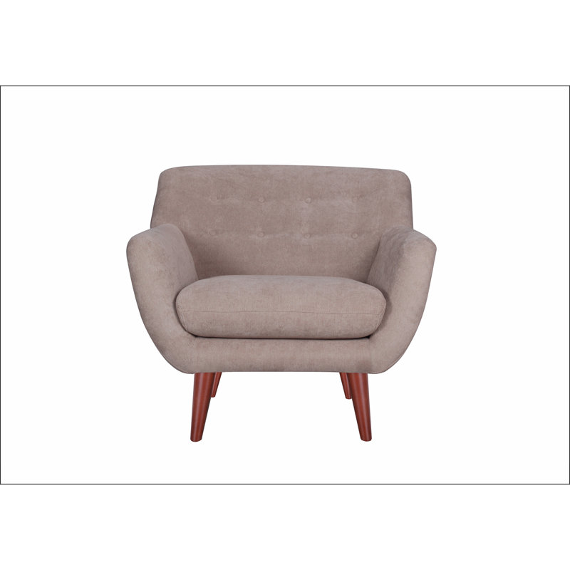 Brenna Chair with Space-Saving Design, Clean Styling, and Unmatched Comfort for Modern Interiors, Tan