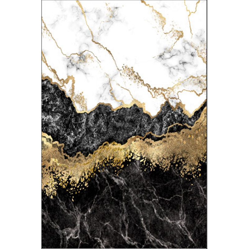 Luxurious Hall Carpet, 100% Velvet Fabric, 31.5 x 59.1 Inches | Non-Slip Cotton Sole, Pile Height: 0.4 Inches | Antibacterial & Machine Washable, 3D Digital Printing | Elegant Design for Living Room & Entryway