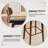 Ikhlas Swivel Bar Stool-502667047-502667046-494771395