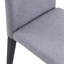 Deux chaises de salle à manger en lin et coton gris clair, simples et polyvalentes, confortables et accompagnées. Des chaises de salle à manger exquises et polyvalentes offrent une nouvelle expérience confortable. (Ensemble de 2)-1270113150