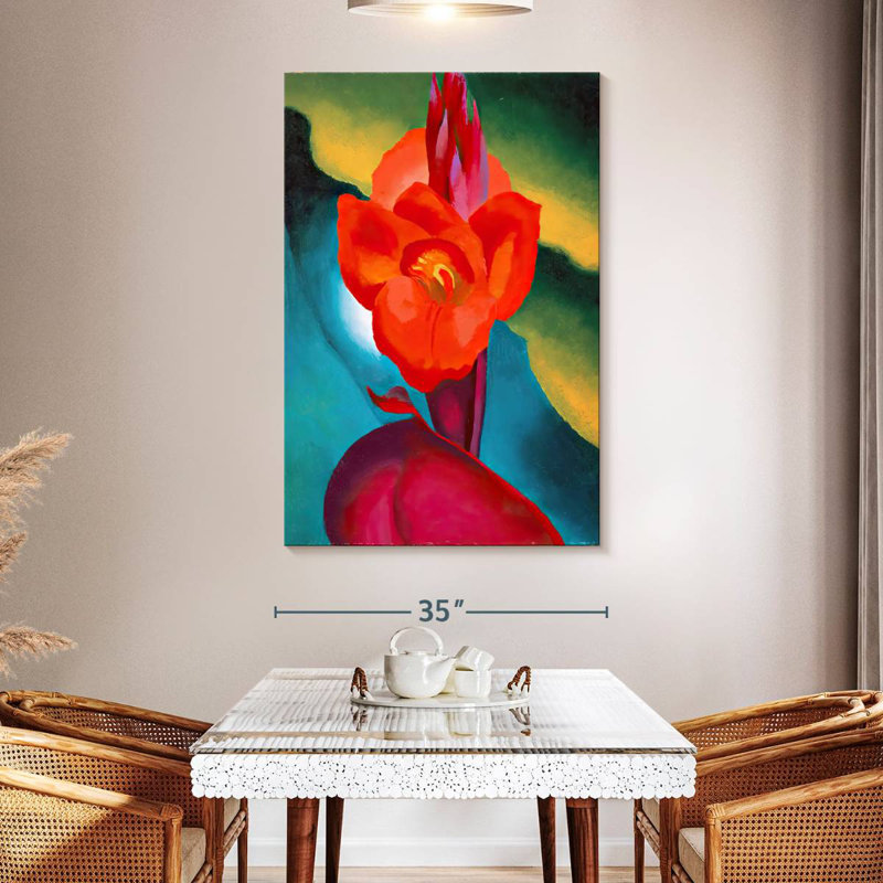 Harnek Red Canna 1919, H 51 po x l 34 po