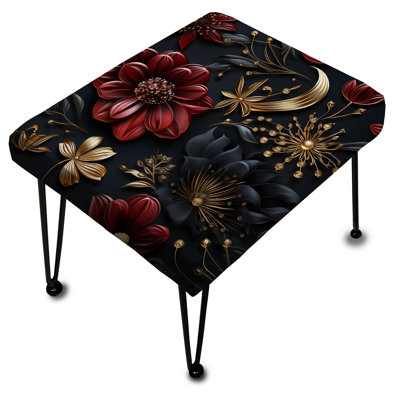Repose-pieds Regal bourgogne majestueux Elegance - Glam