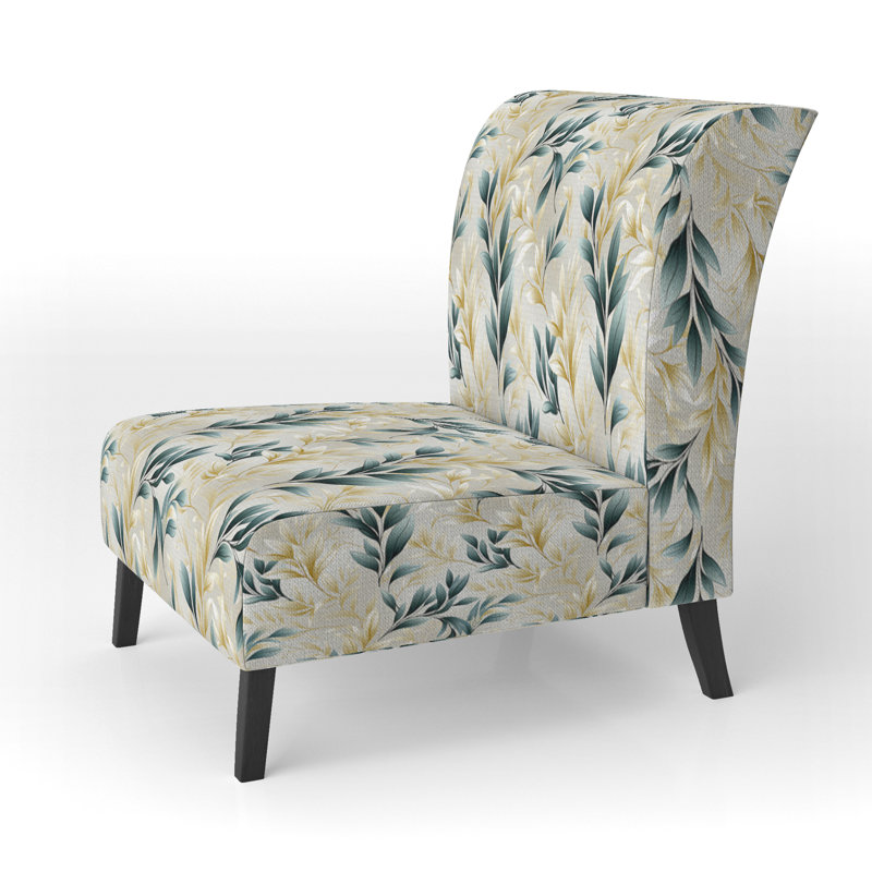 Fauteuil de chambre délicat - fougères délicates