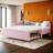 Twin Size L-Shaped Upholstered Daybed with Pop-Up Trundle for Compact Spaces-809493138