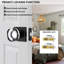 Coolnews Modern Grace Series - Bouton de porte d'intimité en cristal-56700888