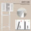 Armoire de rangement autoportante pour salle de bain Manimegla