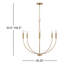 Ansley 9-Light Chandelier-119242134-119242135