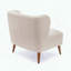 Fauteuil d'appoint Boucle avec dossier enveloppant