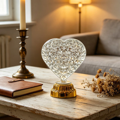 LED Night Light  Battery Powered Diamond-Cut Decorative Lamp  Portable Bedside Table Lamp For Bedrooms Living Rooms And Parties  Home Decor