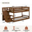 Malibu Wood Low Staircase Bunk Bed-133034546-133034548