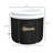 79 Gallon Portable Cold Plunge Tub, For Athletes With Wasp Cover And Carry Bag, Black Water Therapy