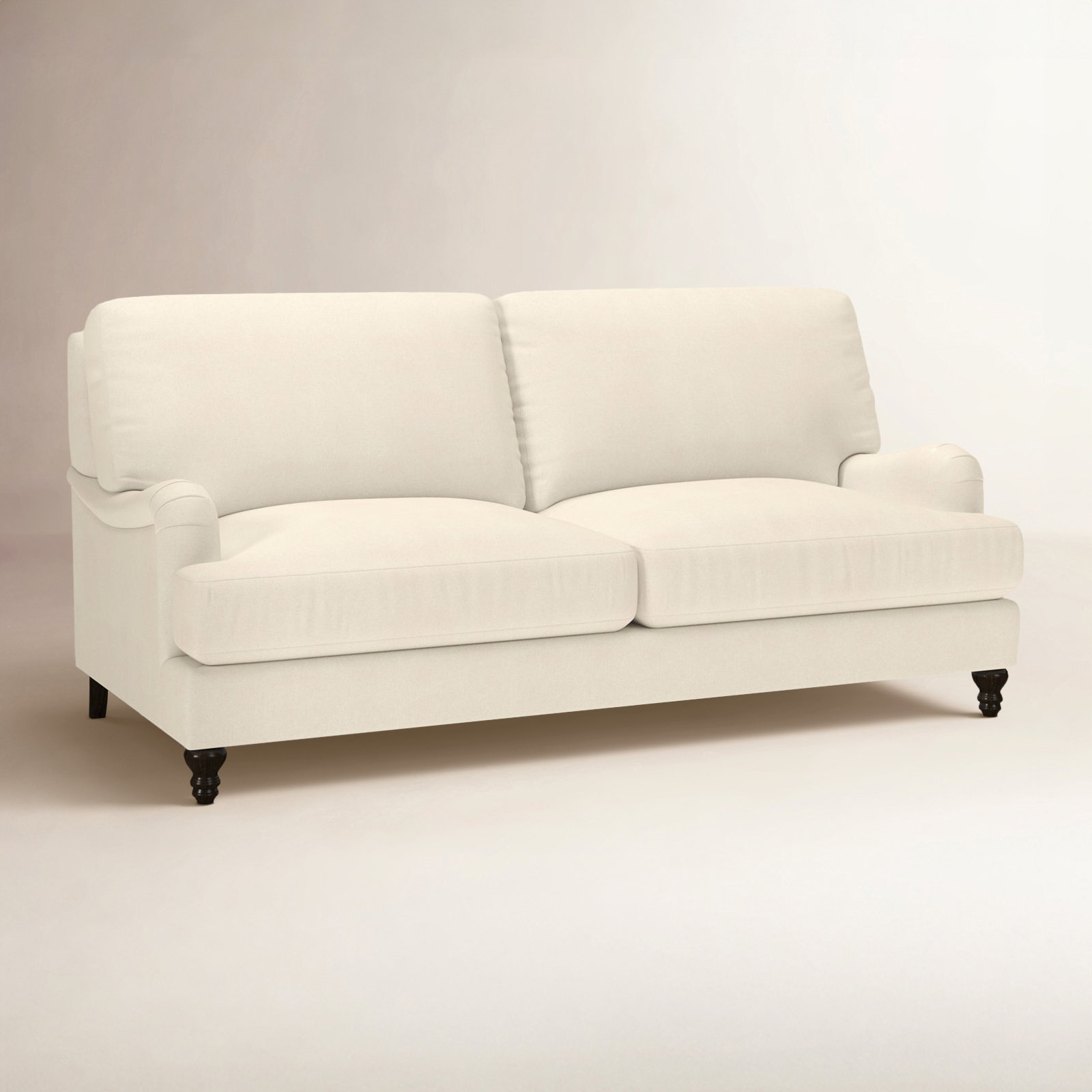 Walters 82'' Upholstered Sofa, Bayou Natural Canvas