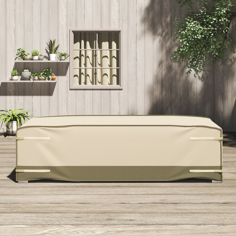 Prestley Outdoor Cover, 25.98" H x 100" W x 38.19" D