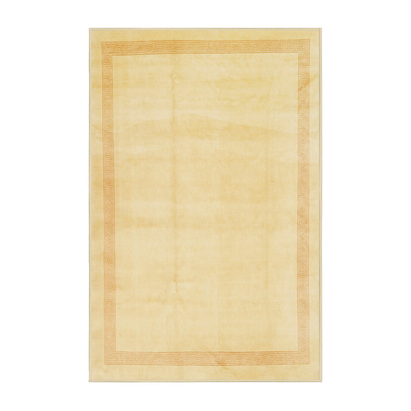 Tapis beige contemporain, Rectangle 2 pi x 5 pi