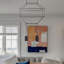 Luminaire suspendu géométrique 4 lumières Expression