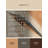 Machine Washable Auburndale Rowing Crew Boat Classic Striped Rug in Beige – Beige Binding-1173081500