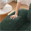 Canapé en forme de U sans os, tissu de velours doux, conception capitonnée, éponge haute densité 32D, aucun assemblage requis, conception ergonomique du bas, conception antidérapante, repose-pieds mobile pour les chambres à coucher, vert-1331918394