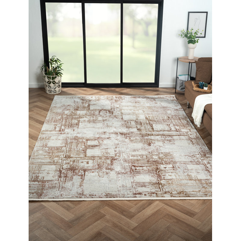 Arianna cream Rug, Rectangle 160cm x 230cm