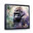 Black Floater Framed