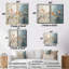 Érable orange sarcelle brillant, braises V - impressions d'art traditionnelles sur toile-482605474-482605533-482605532