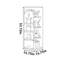 Bibliothèque de rangement populaire de style américain-1114199617