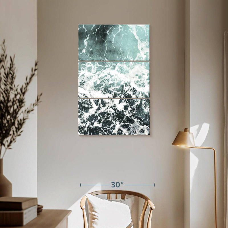 Gillard Waves, 57" H x 36" W