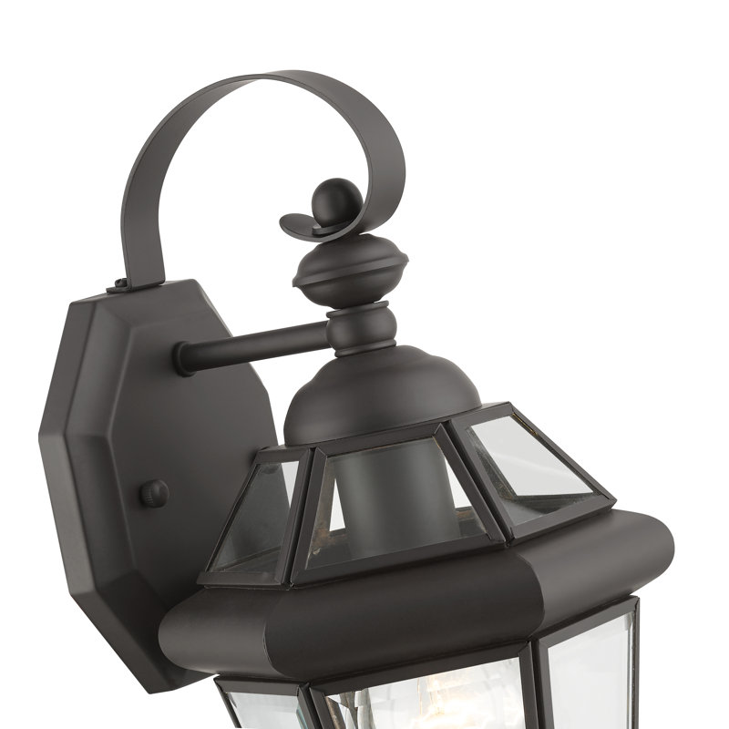 Creason Wall Light, 12" H x 7" W x 7" D, Bronze