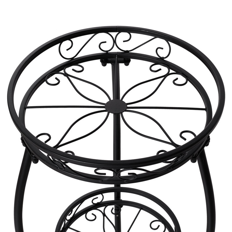Iron Plant Stand 3 Tier
