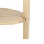 Table de bout ovale en bois massif-658417564
