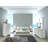 1Pc Nightstand High Gloss Lacquer Coating