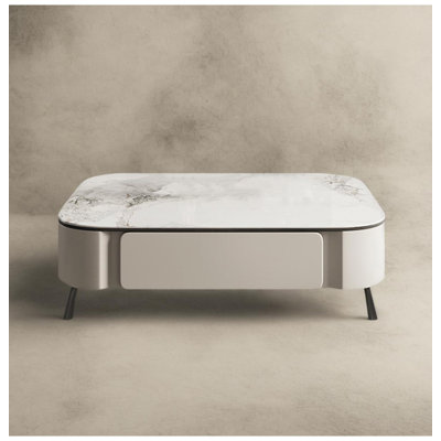 Multi-functional storage slate coffee table