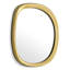 Leandro Asymmetrical Aluminum Wall Mirror