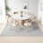 Modern Round Solid Wood Dining Table-1098933986
