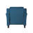Lourdez 33.9" Curved Arm Tufted Back Armchair-1935560595