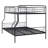 Full XL Over Queen Metal Bunk Bed-698534299