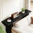 Contemporary Triangular Console Table for Modern Entryway and Living Space