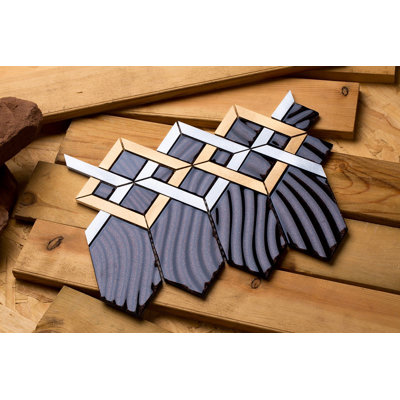Carrelage mural Hexa