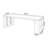 Light-walnut Rectangular Solid Wood desk-117064822