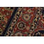 Tapis oriental jaune / noir / rouge en laine noué à la main 6 pi 3 po x 8 pi 6 po Baccio