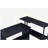 Levi Black Finish Writing Desk