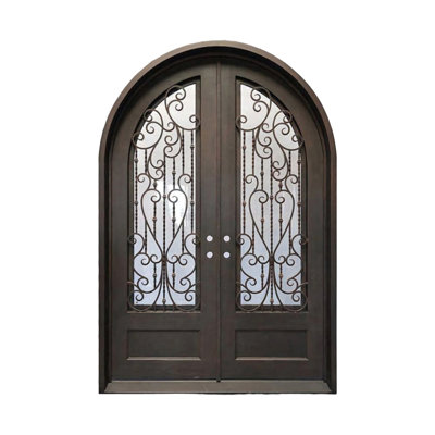 Queen of Spades Iron Archway Door