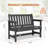 Genivieve HDPE Outdoor Bench-1166764169