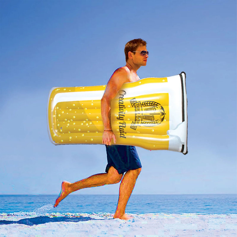 Original Products Giant Inflatable Beer Glass Pool Float 150cm