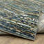Tapis rayé délavé rayé bleu / multicolore Rayan-1816876372