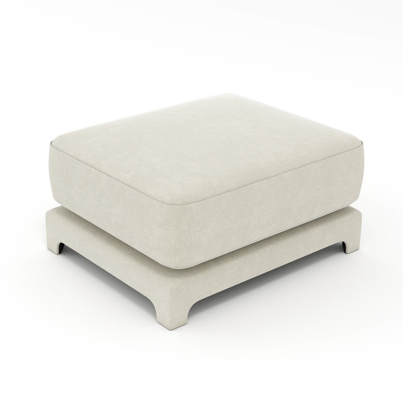 Cream 30 Boasting Chenille, Comfortable Back And Modular Design