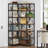 Kelsch Reversible Corner Bookcase, L-Shaped Bookshelf-1117462837